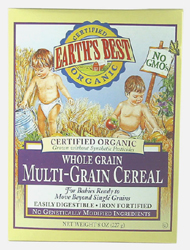 Earth&rsquo;s Best Kosher Whole Grain Multi-Grain Cereal Organic 8 OZ